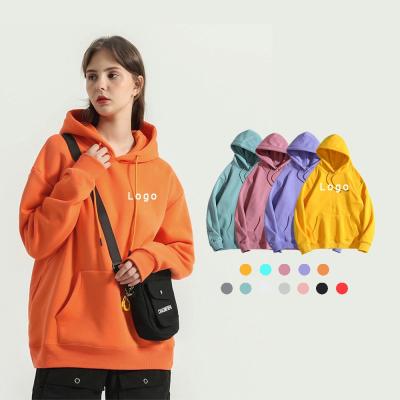 China Custom Made Orange QUICK DRY Winter Premium Luxury Cotton Sublimation Unisex Hoodies for sale