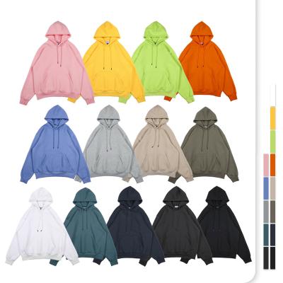 China Plain Anti-Shrink 360g Plus Size Velvet Fleece Blanket Cool Custom Seller Pullover Unisex Hoodies for sale