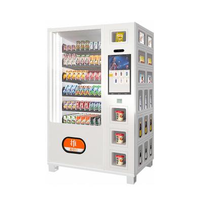 China SDK Healthy Smart Vending Machine Fruit Salad Fridge Grab n Go Fridge Vending Machine for Office for sale