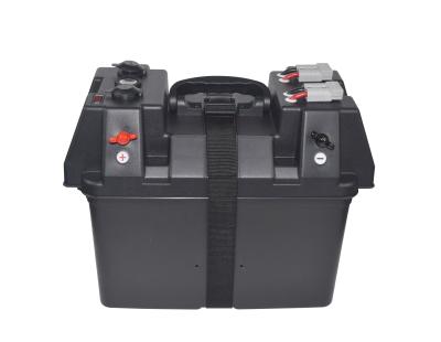 China Factory Custom Long Life Marine Car Prismatic Plastic Battery 12v Outdoor Power Box With Hand for sale