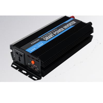 China Popular DC 12V 24V Car Power Inverter Cheap Power 500W Inverter Pure Sine Wave With USB 300*143*75 mm for sale