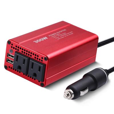 China Inverter Factory Directly Sell Wave DC 12V Portable Modified Car Power Inverter 128*78*50mm for sale