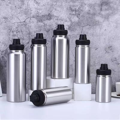 China Wholesale Minimalist Thermoses Sport Double Wall Vacuum Flask Insulated Stainless Steel Drink Water Bottle With Logo for sale