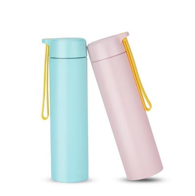 China Minimalist Stainless Steel Travel Coffee Mug Vacuum Flasks Termo Insulated Thermo Water Bottle With Custom Logo for sale