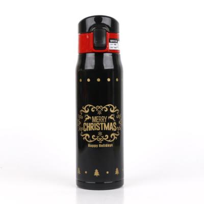 China Hot Sale Christmas Gift Thermos Flask Minimalist Double Walled Stainless Steel Vacuum Insulated Water Bottle for sale