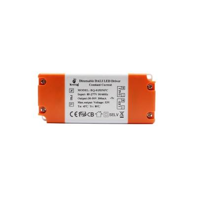 China DALI 300mA 15w dimmable led driver Fast delivery constant current 15w dimmable led driver EU standard for sale