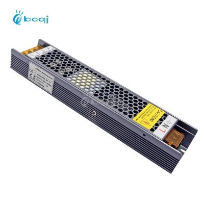 China Triac boqi Constant Voltage Led Driver 12v 0-10V and DC 0-10V Dimmable led drivers 60w 5a power supply with CE SAA FCC listed for LED lighting for sale