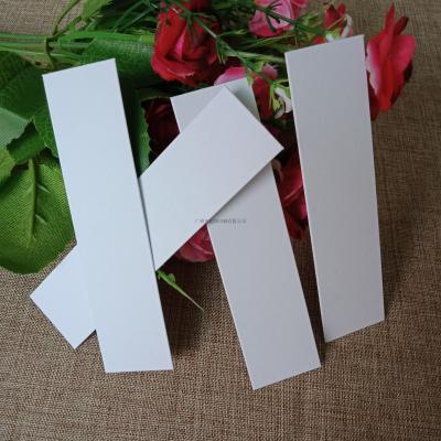 China paper & Empty Cardboard Perfume Test Paper Rectangle Shape Perfume Blotter Strips for sale