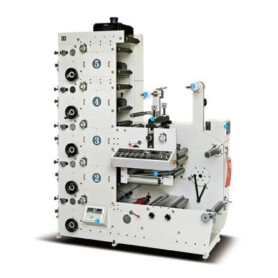 China RY320 factory label flexographic printing machine with die-cutting, sheet for sale