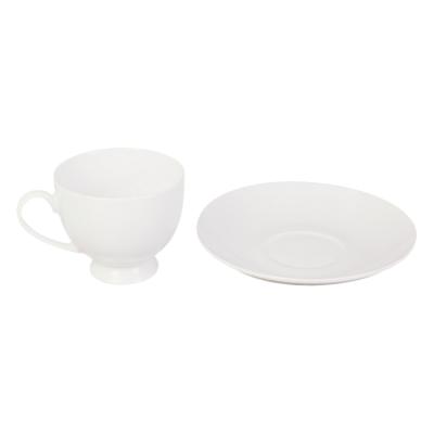 China New Bone China Feide Bone China Cup and Saucer Coffee Cup Luxury Single Coffee Cup New Set Cups and Saucers for sale