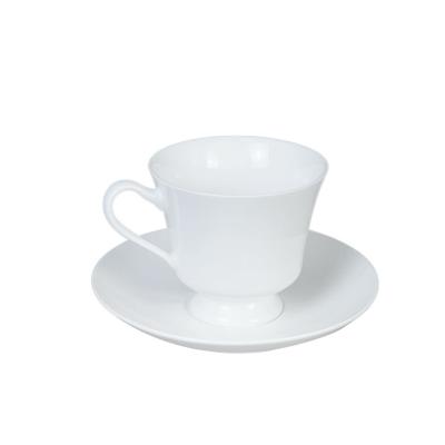 China New Bone China Jinhong Cup&saucer Porcelain Coffee Cup Vintage Set Bone China Cup Saucer for sale