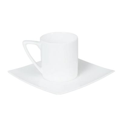 China HP 250ml Cup&saucer New Bone China New Bone China Restaurant Tableware Small Ceramic Dishes for sale