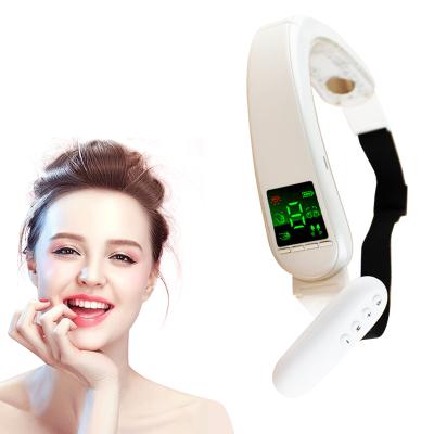 China Face Tone V-Line Slim Device Belt EMS Microcurrent Face Massager V-Shape Face Lift Massager OEM Wrinkle Remover Slimming Belt for sale