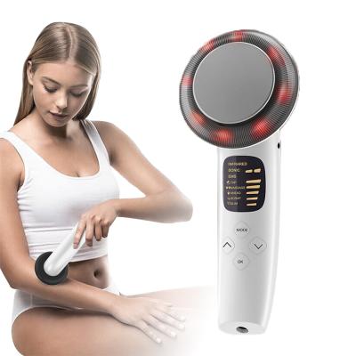 China Weight Loss EMS Ultrasonic Slimming Machine Quema Grasa Guasha Anti Cellulite Massager 3 In 1 Infrared Fat Burner Portable Mini Body Shape for sale