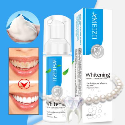 China OEM Whitening Foam Teeth Whitening Dental Cleaning Whotening Foam Toothpaste Paste Oral Remover Dental Care Tartar Whitening for sale