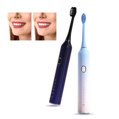 China Tooth Cleaning Electric Toothbrush Kit Cepillo Dental Tooth Cleaning Brush Spazzolino Oral Care Teeth Whitening Toothbrush for sale