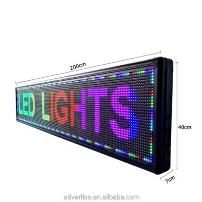 China P5 7color rgb color P10 Red Green White Blue Yellow smd Outdoor LED Display Modules Programmable LED Signs for sale