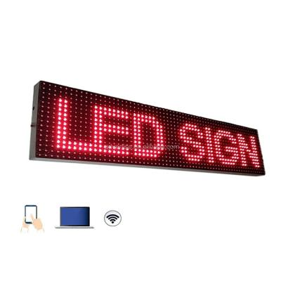 Cina outdoor led billboard outdoor programmable scrolling led sign 	LED Display Sign in vendita