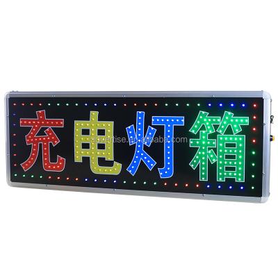 China waterproof custom outdoor door wall-mounted floor double-sided luminous signboard Lightbox billboard LED electronic light box for sale