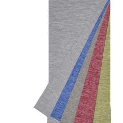 China Mercerized Stripes Shrink-Resistant Mercerized Men's Two-Tone Color T-Shirt Fabric for sale