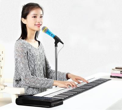 China Simulate Real Piano Learning Educational Foldable Piano Keyboard Professional Piano Profesional Games Toys Toys Electronic Piano for sale