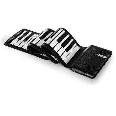 China Soft Vibrato Toys LCD Display Professional Midi Keyboard Piano 61Keys Keyboard Piano For Kids for sale