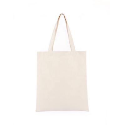 China DIY Cotton Canvas Handled Empty Natural Tote Bags for Gifts Opening and Decorating Washable and Reusable Natural Tote Bags for sale