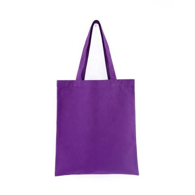 China Wholesale Handled Ready to Ship Low Moq Cotton Canvas Empty Tote Bag High Quality Bags Mixed Colors for sale