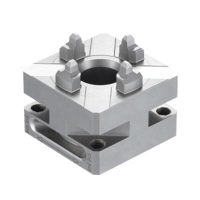 China Enemy EDM WEDM Machine Precision Stainless Steel Manual 4 Jaws Chuck For Precision Machining HE-C06421 for sale