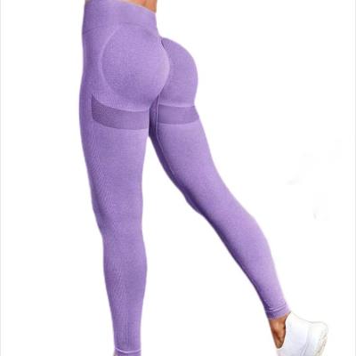 China Breathable High Sweat-Wicking Gradient Waist Dye Gym Fitness Hanging Yoga Pants Tie Dye Quick Dry Tights Sports Crac! crack! seamless gaiters for sale