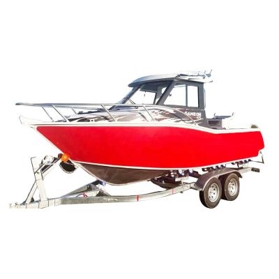 China 6.25m Profisher Aluminum Alloy Boat Aluminum Alloy Cabin Boat Distant Inshore Fishing Boat For Sale Townsville for sale