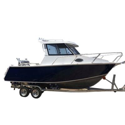 China Cruising Rowing Fishing Racing Gospel Dish Aluminum Cuddy Cabin Boat 6.25m/20ft as fishing boat and speed yacht for sale for sale