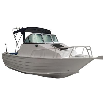 China Marine Aluminum Alloy (DNV 5083) PR500 Press Hull Aluminum Cuddy Cabin Fishing Boat for sale