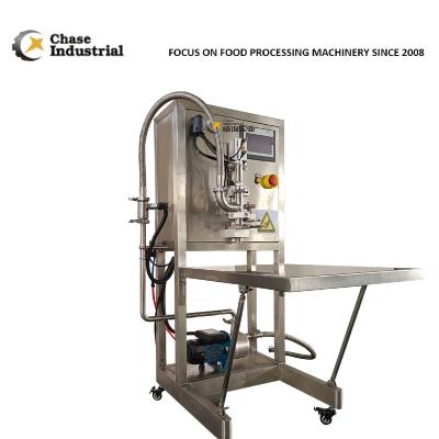 China Beverage Filling Machine Automatic Bib Bag And Liquid Water/Wine/Milk/Oil Into Can Filling Machine for sale