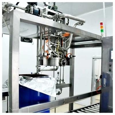 China Food aseptic filling machine all kinds of extraction liquid, pure dew, oligofructose glucose syrup filling equipment for sale