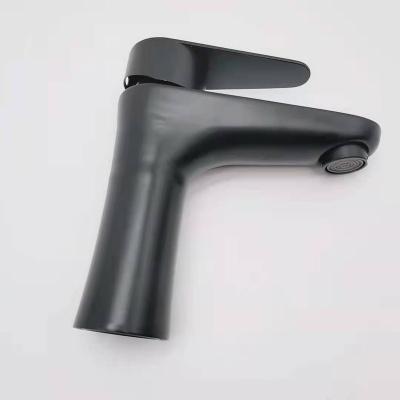 China European Basin Faucet Basin Faucet Black Single Hole Small Hole Black Single Hole Water Mixer Hot Cold Bathroom and Kitchen Cooking Bathroom and Kitchen for sale