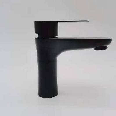 China European Basin Faucet Basin Faucet Black Single Hole Small Hole Black Single Hole Water Mixer Hot Cold Bathroom and Kitchen Cooking Bathroom and Kitchen for sale