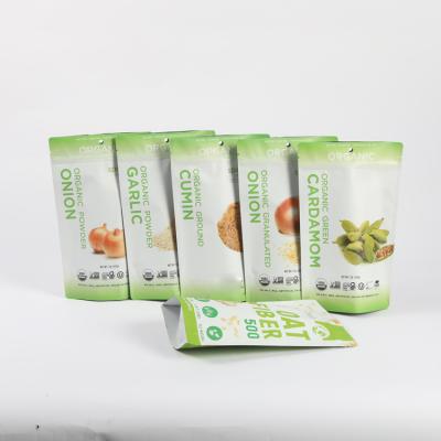 China Moisture Proof Frosted Plastic Zipper Bag Compound Digital Printed Craft Food Packaging Stand Pouch for sale