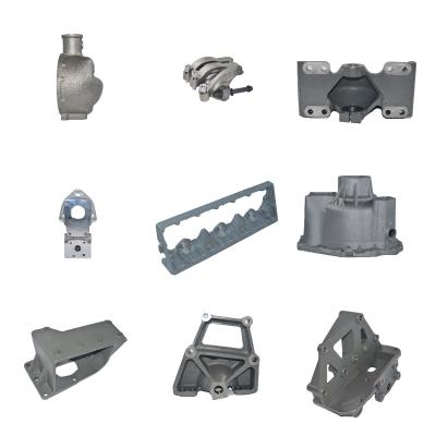 China Aluminum metal gravity die casting part cnc sand casting machinned metal products for diesel engine for sale