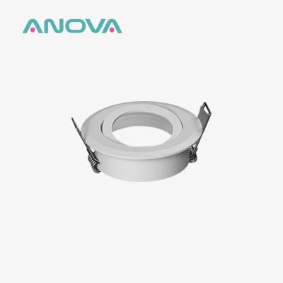 China Recycled MR16 Downlight Housing Ocean Plastic Angle Adjustable Downlight Enclosure for sale