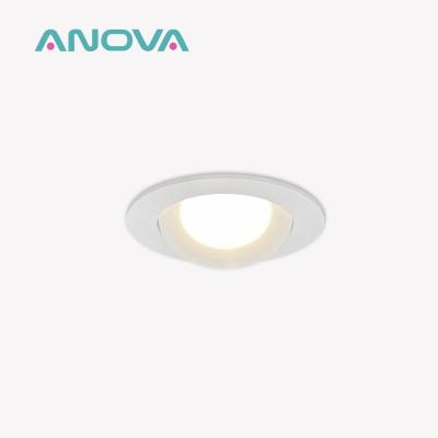 China Commercial Lighting Recessed Spotlight Frame With 20° Tilt And Rotating Housing for sale