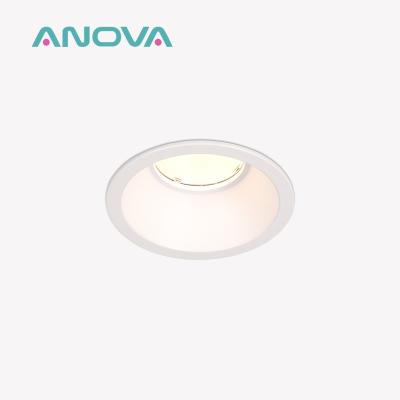 China IP44 GU10 Recessed Spotlight Anti-Glare Aluminum  Frame For Commercial for sale