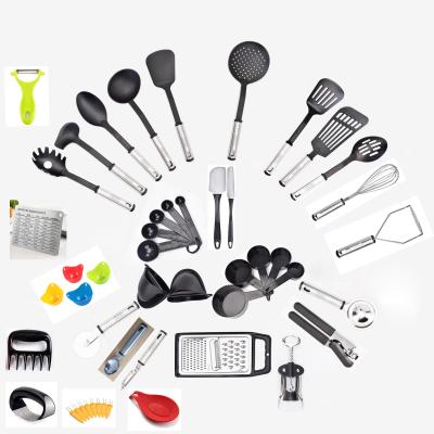 China C0618 49 Pc Nylon Kitchen Utensils Set Sustainable for sale