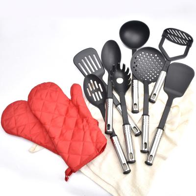 China 30 PC Stainless Steel Durable Non-Stick Nylon Utensils for sale