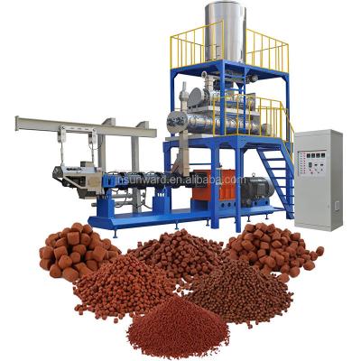 China high quality fish feed machine Factory Price Floating Fish Feed Pellet Making Extruder Machine for sale