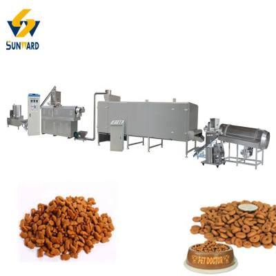 China dog food machine extruder machine animal feed extruder pet food processing machines floating fish food catfish feed for sale