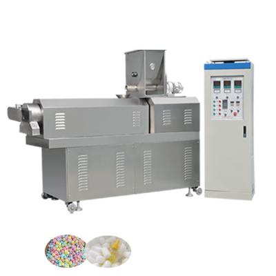 China Biodegradable packaging peanut extruder corn starch foam packing pellet maker for sale