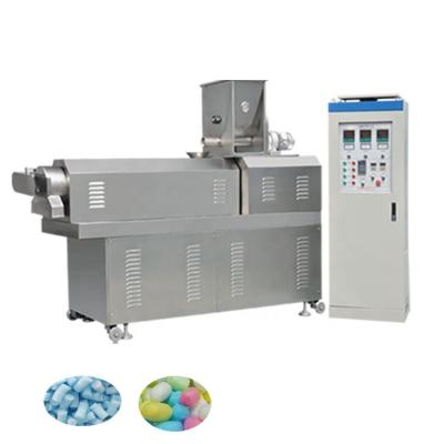 China Biodegradable packaging foam peanut machine extruder corn starch foam packing pellet maker for sale