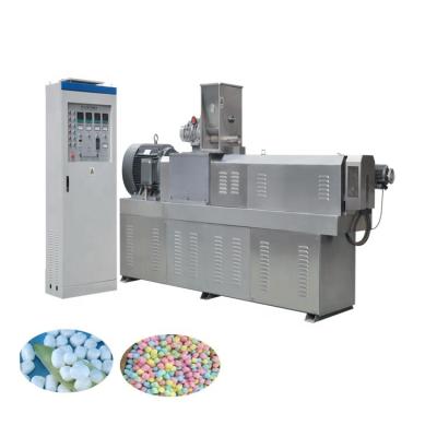 China Biodegradable Packing Foam Peanuts Production Machines extruder corn starch foam packing pellet maker for sale