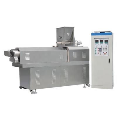 China 200-250kg/h double screw extruder textured soy protein making machine / soybean processing line for sale